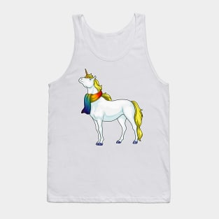 Unicorn Scarf Tank Top